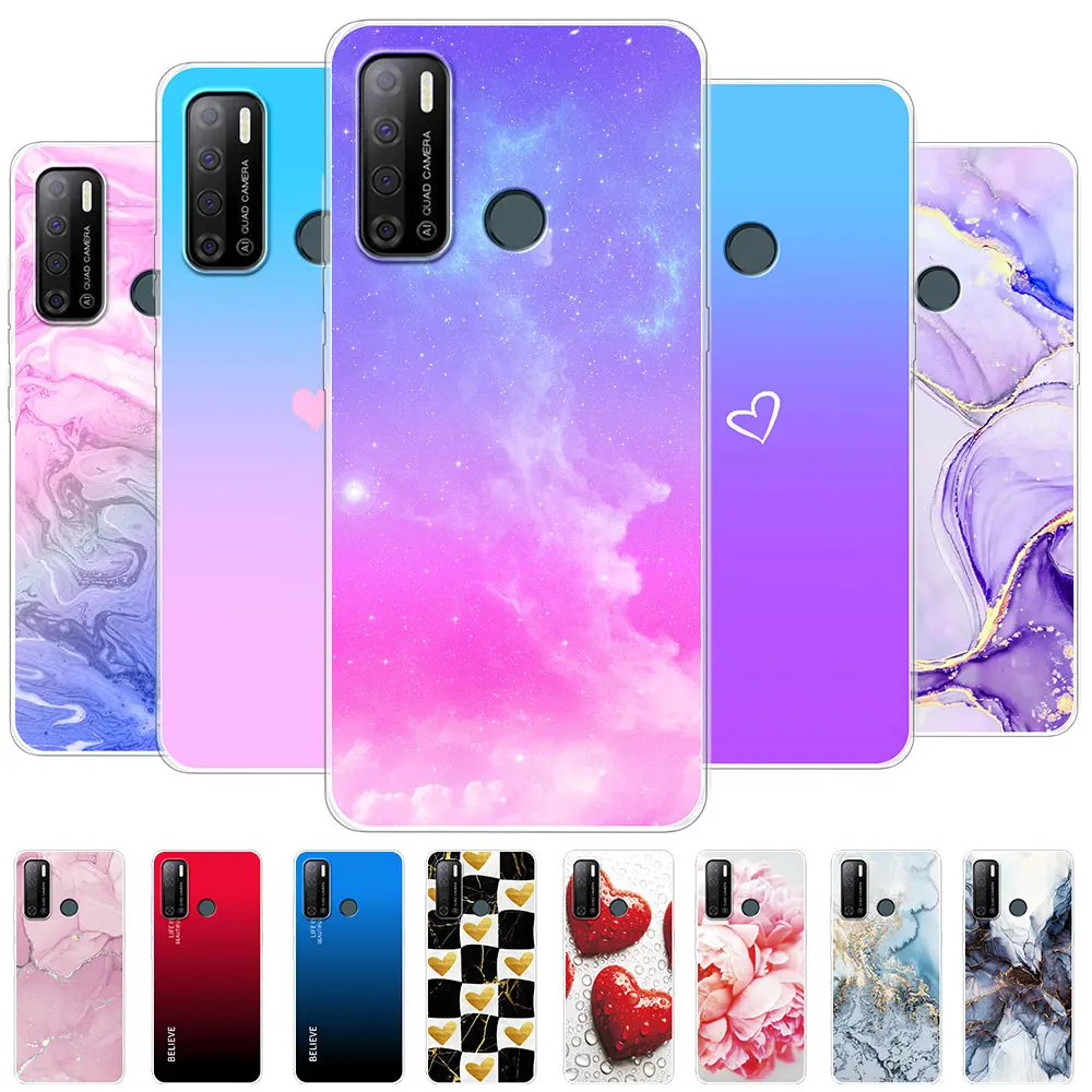 Чехол для Tecno Power 4 Pro чехол, чехол для Tecno Power 4, прозрачный мягкий силиконовый чехол из ТПУ для защиты телефона, чехол для телефона