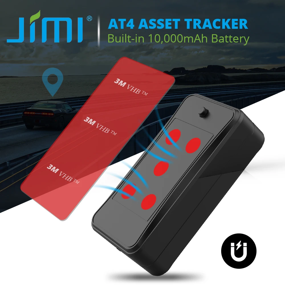 Jimi At4 Gps Tracker With Realtime Tracking Longstandby Battery