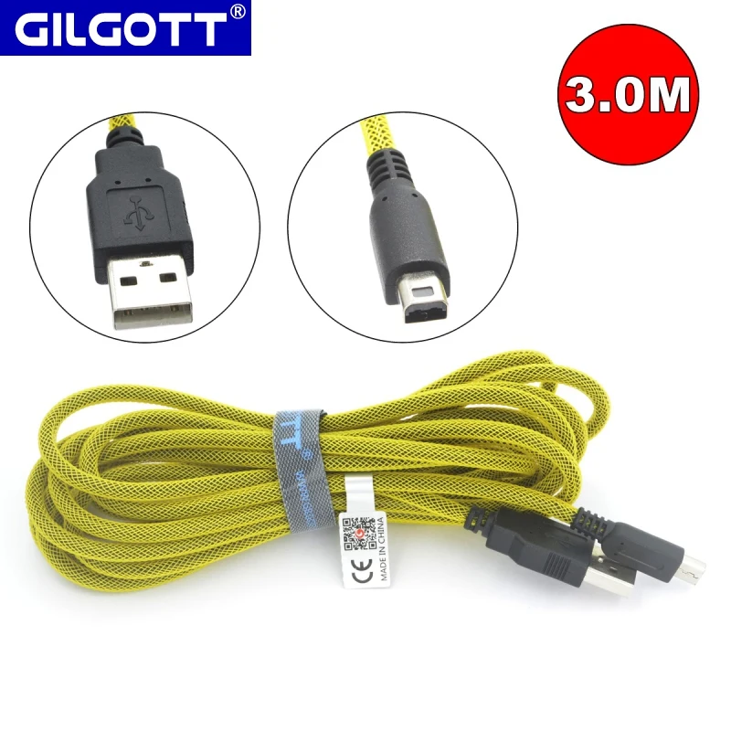 GILGOTT 3M USB 충전기 케이블 Nintendo 2DS NDSi NEW3DS NEW3DSXL/LL용 충전 전원 케이블