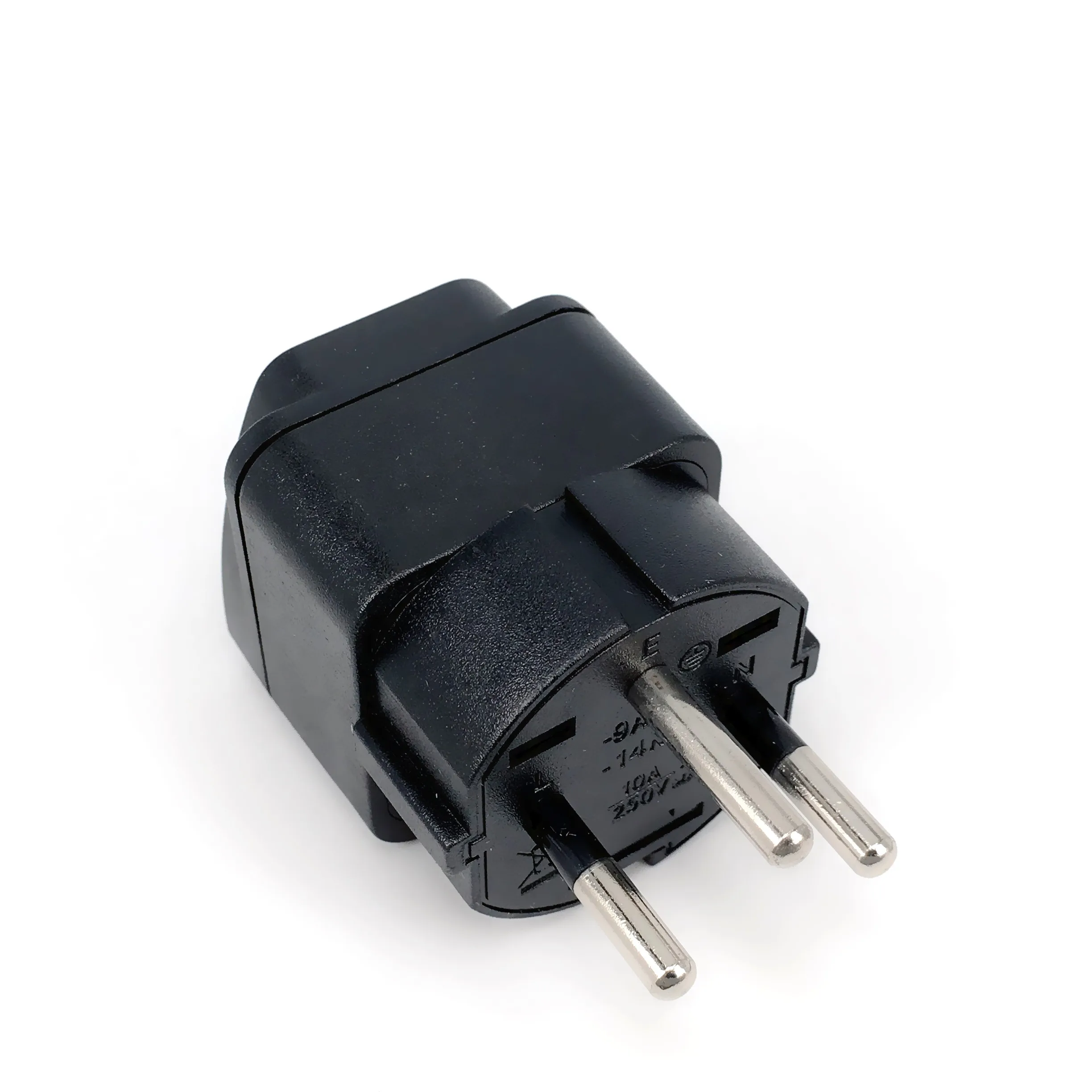 ISRAEL Travel Plug Adapter Universal Outlet change AU/UK/US/EU....to Israeli 3 Pin Grounded Plug Adaptor 10A 250V