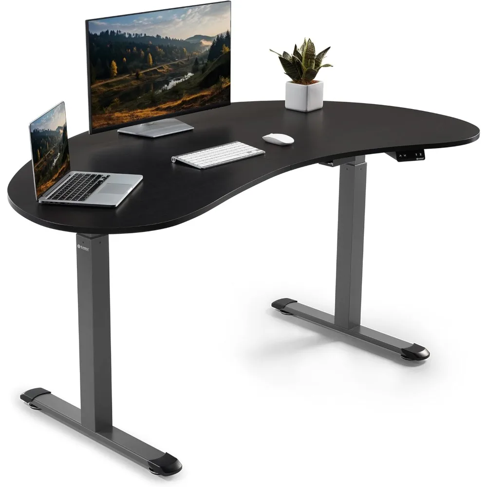 Home Office Desk Curved Desktop Table 1