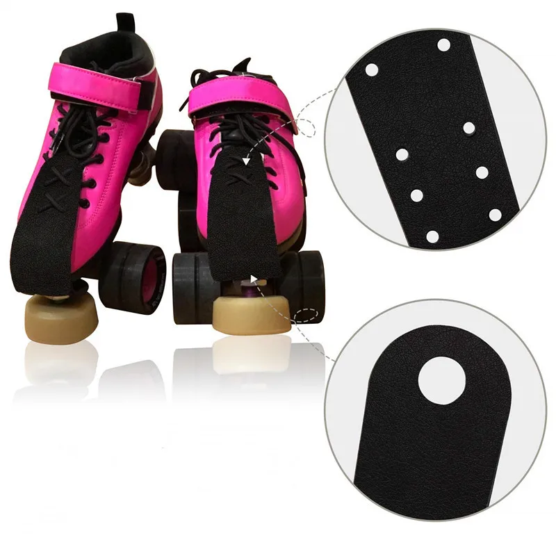 1 Pair Roller Skating Leather Toe Guards Protectors Skating Shoes Cover Ice Skates Durable Toe Caps For Roller Skate Accessories