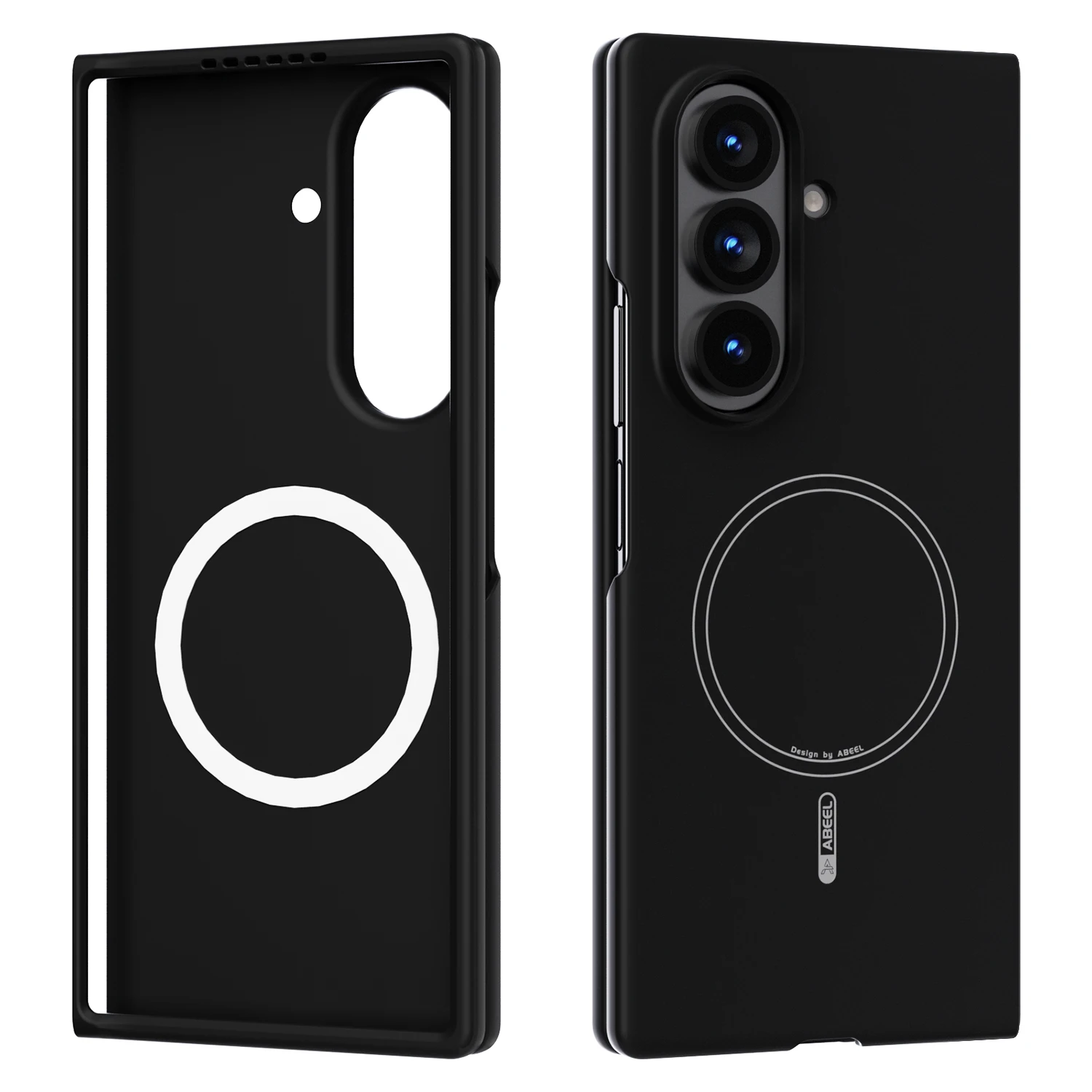 Magsafe-Compatible Shockproof Wireless Charging Phone Case with Hard PC Protection