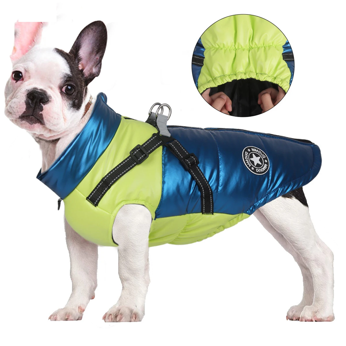 

Autumn/Winter Pet Clothing Thickened Small Medium sized Dog Clothing Warm Dogs Cotton Clothings Reflective Pet Dog Clothing