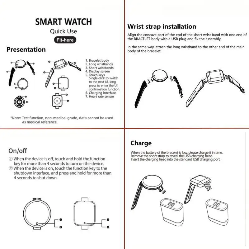 Real Step Count Fashion Smart Sports Watch Fitness Tracker Android IOS Smart Bracelet smart watch,fitness tracker bracelet