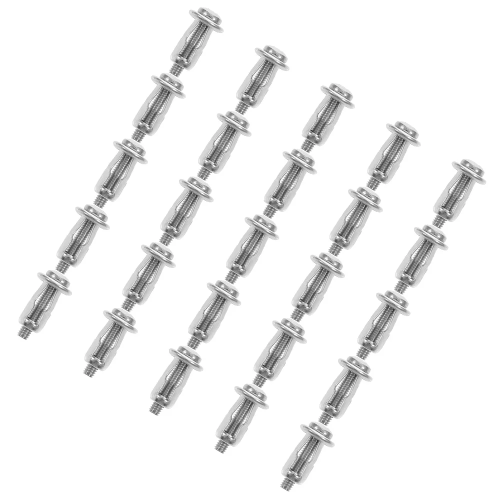 

25pcs Hollow Metal Nuts Cavity Fixing Nuts Hollow Door Anchor Replacement Hollow Wall Anchor