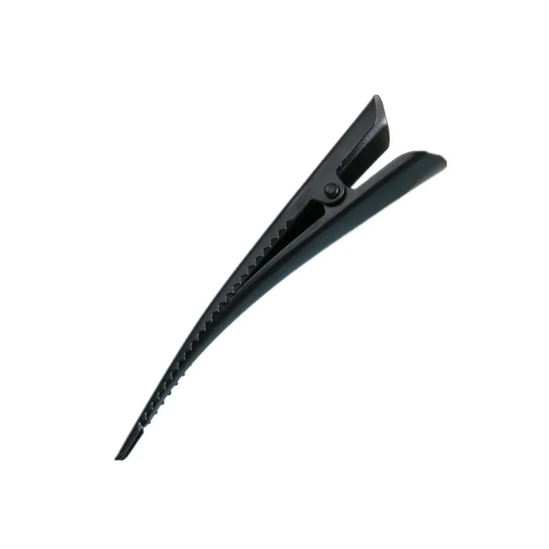 1PC einfache und neue Stil Adler-Schnabel-förmige Haarspange aus gebürstetem Metall, Entenschnabel-Clip, Einzel-Stab-Clip, Pony-Clip, Haarschmuck – Detail 5