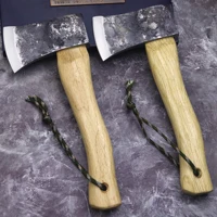 WPKOPYA  Japan imported 440c steel hand forging quenching high hardness tactical axe, forest logging axe, outdoor tool axe 2