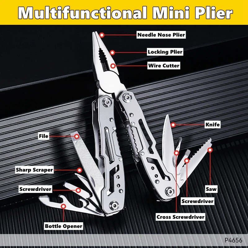  slider image of Pocket Mini Pliers Knife