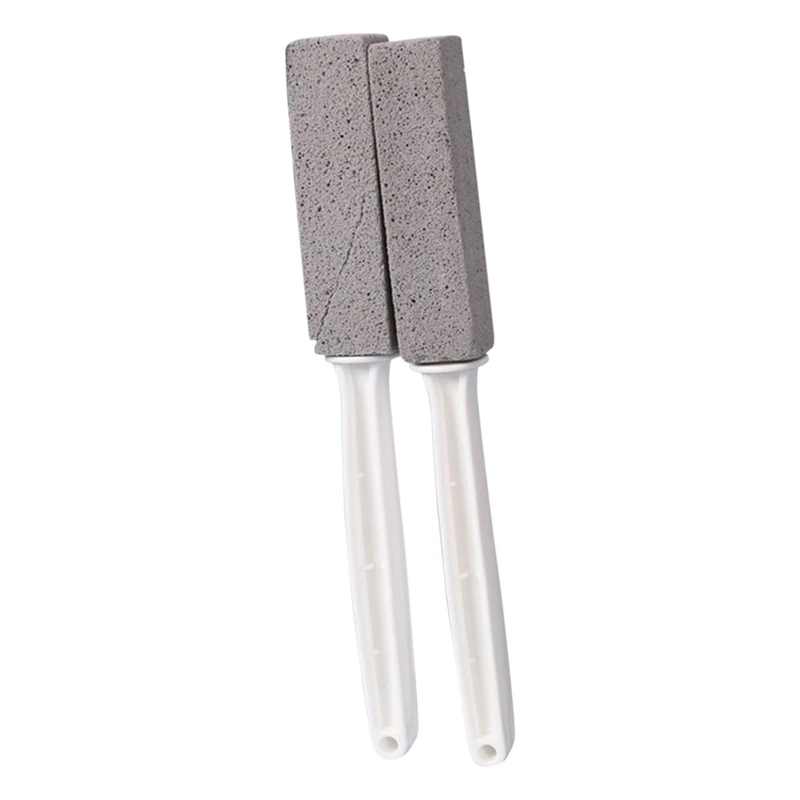 Pumice Stone For Toilet Bowl Cleaning, Scouring Stick With Handle, Rust.Remover For Tile Bath-Tub