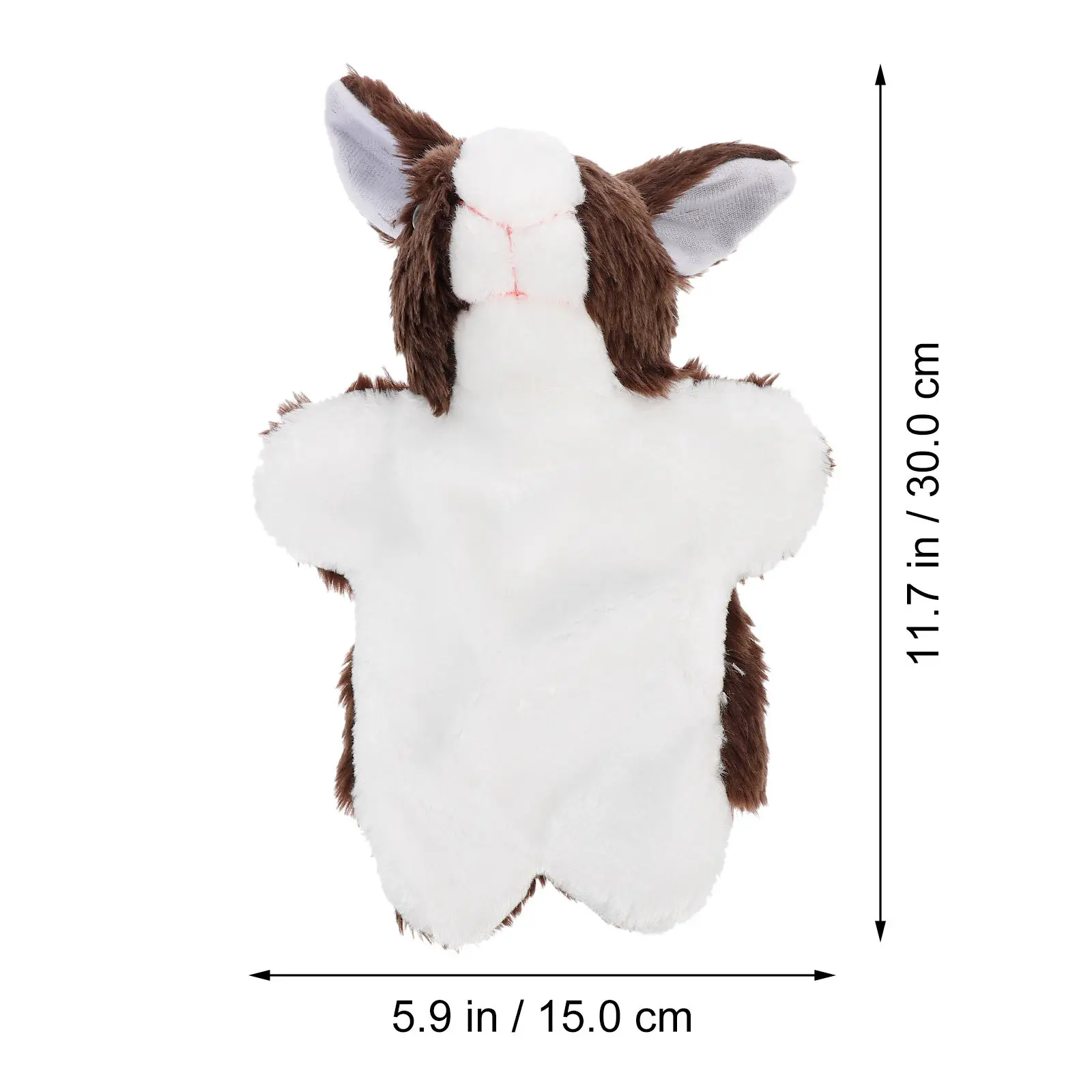 를위한 1Pcs 귀여운 토끼 손 인형은 어휘 능력, 상상력, 이야기 시간, 재미있는 교육용 손 장갑 를 촉진합니다.