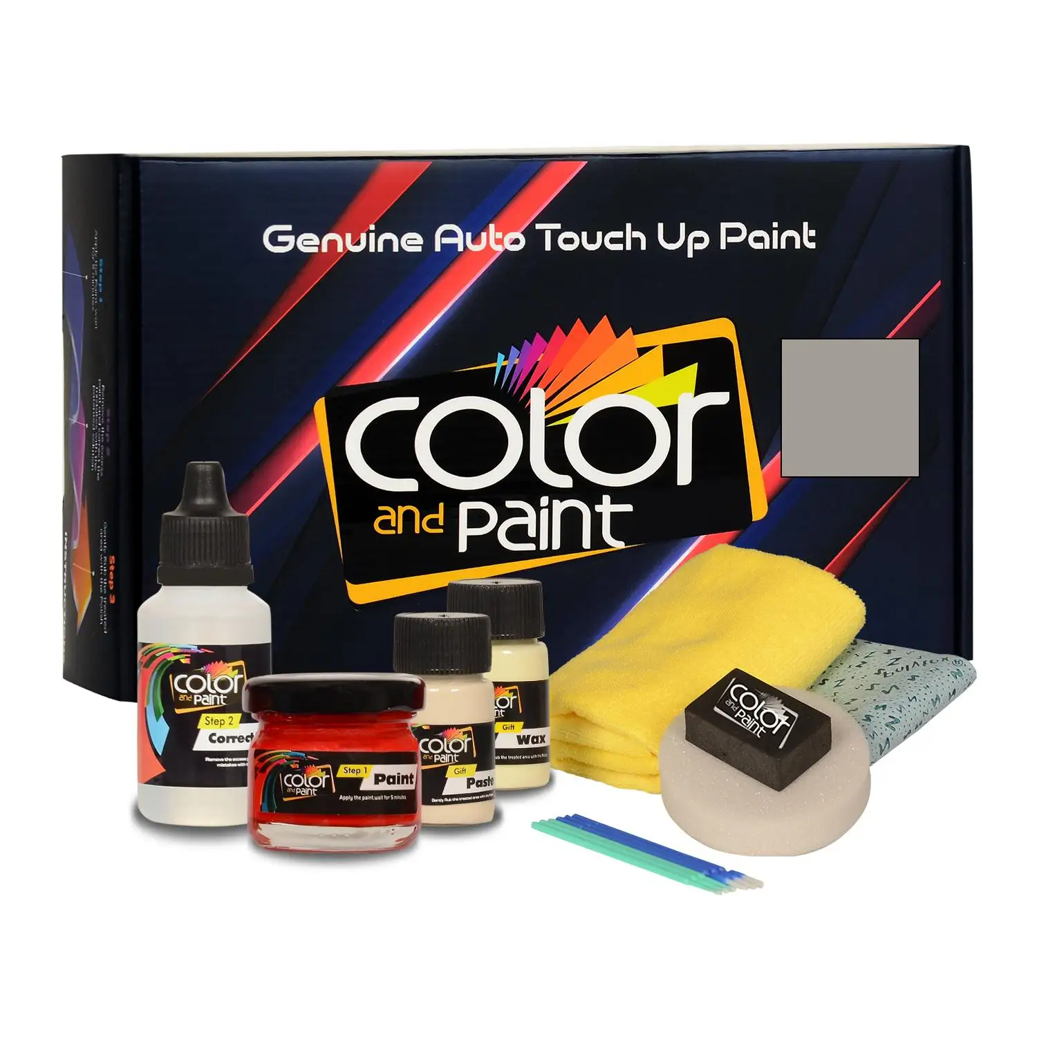 

Color and Paint compatible with Ford Europe Automotive Touch Up Paint - METALICIOUS MET - FJNCWWA - Basic Care