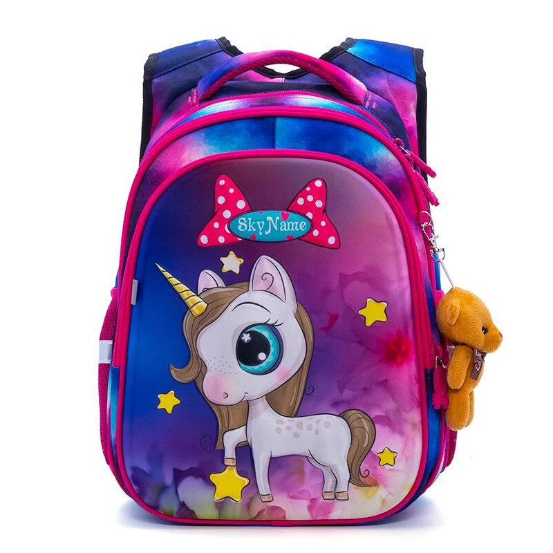 

Cartoon School Backpacks for Girl Waterproof Orthopedic School Bags Primary 1-4 Grade Children 2022 New Brand Mochila Satchel