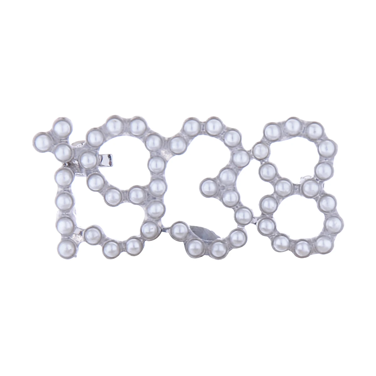 

Серебряный сорор жемчуг 1938 булавка участников общества жизни JJ греческая брошь ювелирные изделия