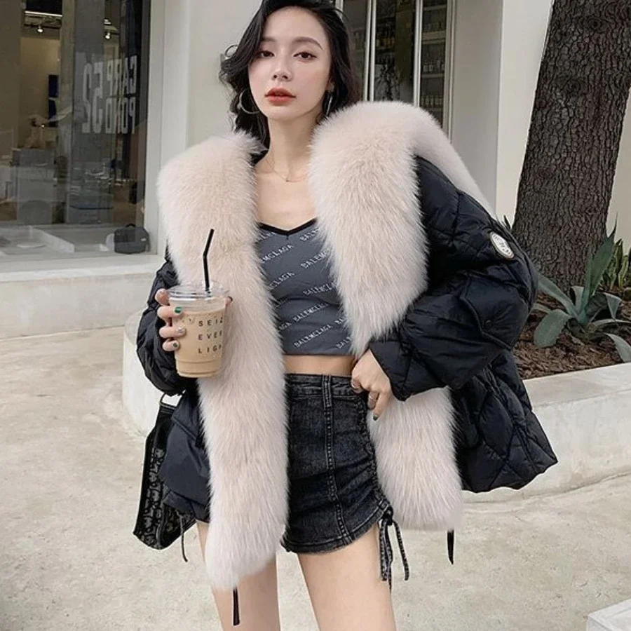 New Winter Coat for Women Down Jackets Coats Parkas Jackets Faux Fur Coat Super Hot Korean Fashion Loose