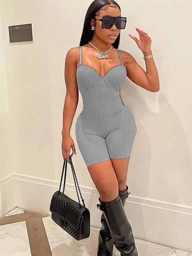 WESAYNB Wholesale Clothing Jumpsuit Women 2023 One-pieces Rompers Womens  Jumpsuit Summer Pink Black Bodycon Romper Playsuits - AliExpress