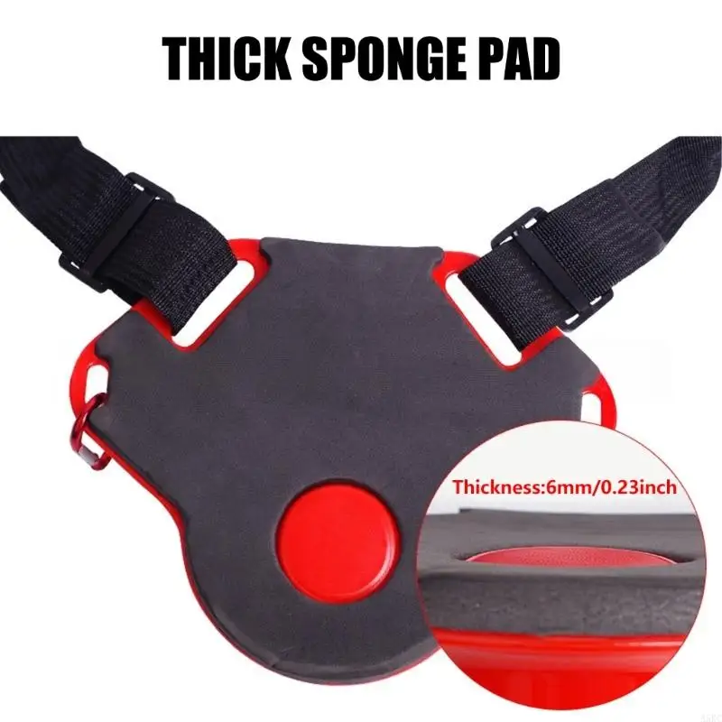 Fishing Fighting Belt Adjustable Fishing Belt Rod Holder Fighting Waist Plastic Rod Holder Easy Use