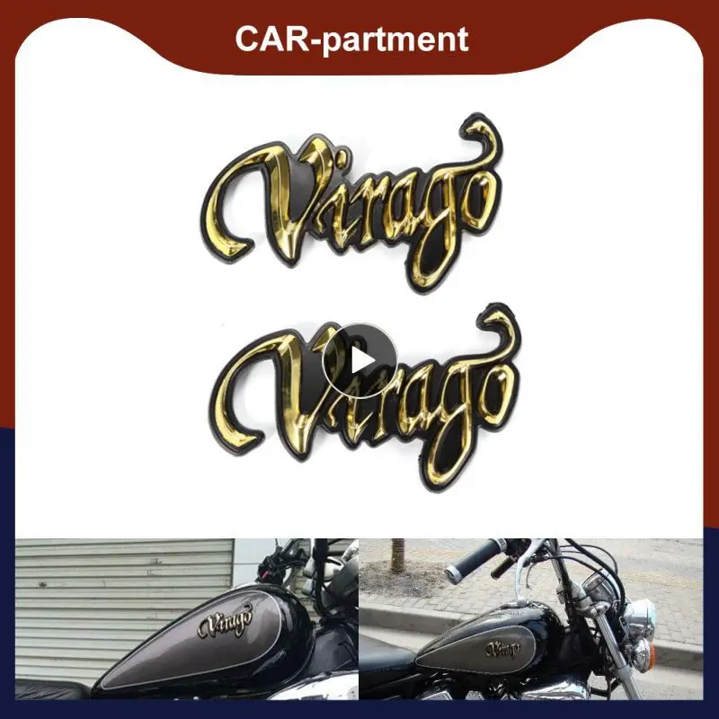 

3D Virago Logo Emblem Badge Waterproof Gas Tank Badge Emblem Decals Stickers Motorcycle Gas Fuel Oil Tank Decals Stickers Parts