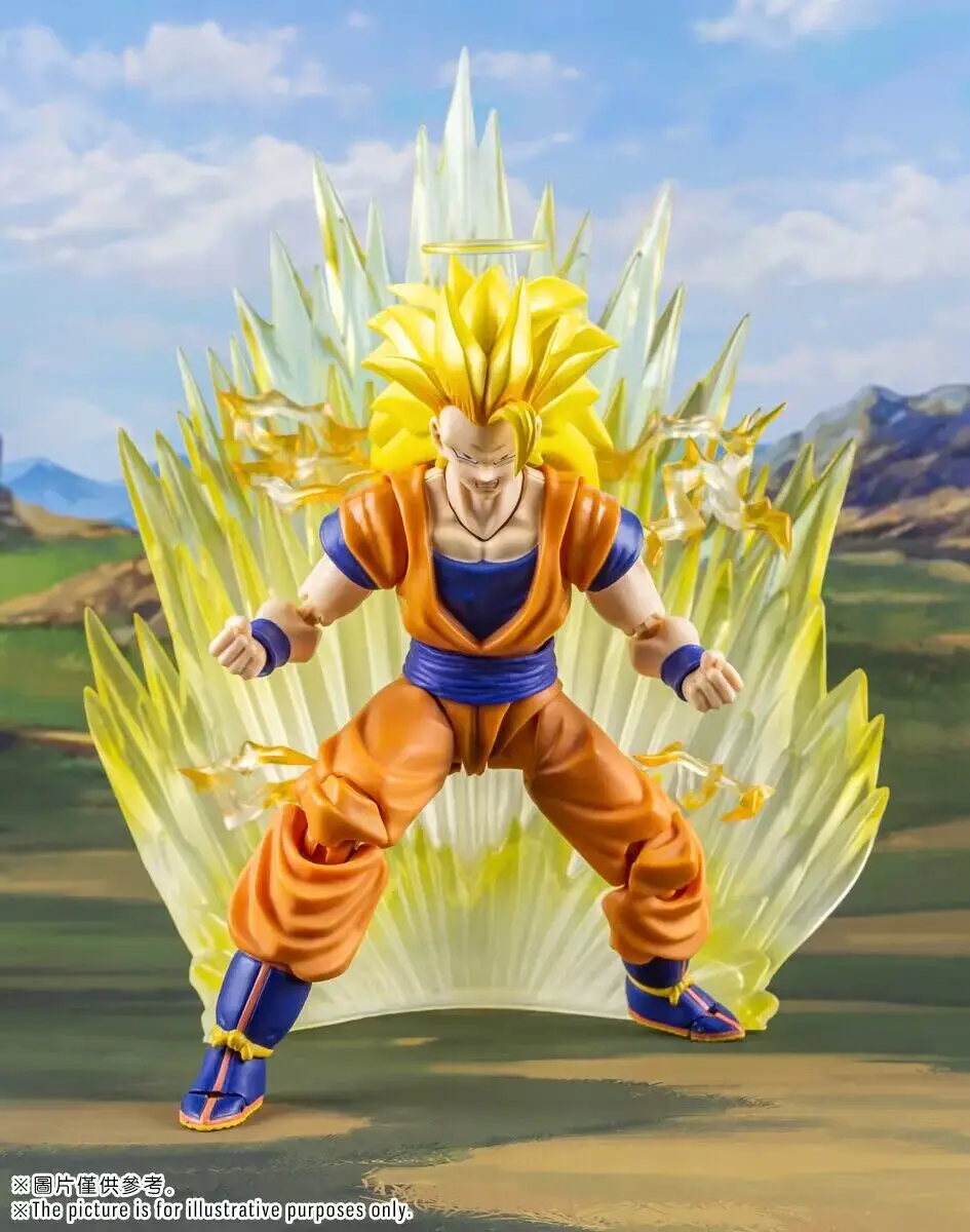 Figura de ação Dragon Ball Demoniacal Fit, DF SHF SSJ3, Golden Storm Son  Goku, brinquedo de mão modelo presente, em estoque