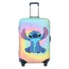 Custom Stitch Suitcase Cover Elastic Travel Luggage Covers for 18-32 inch 1