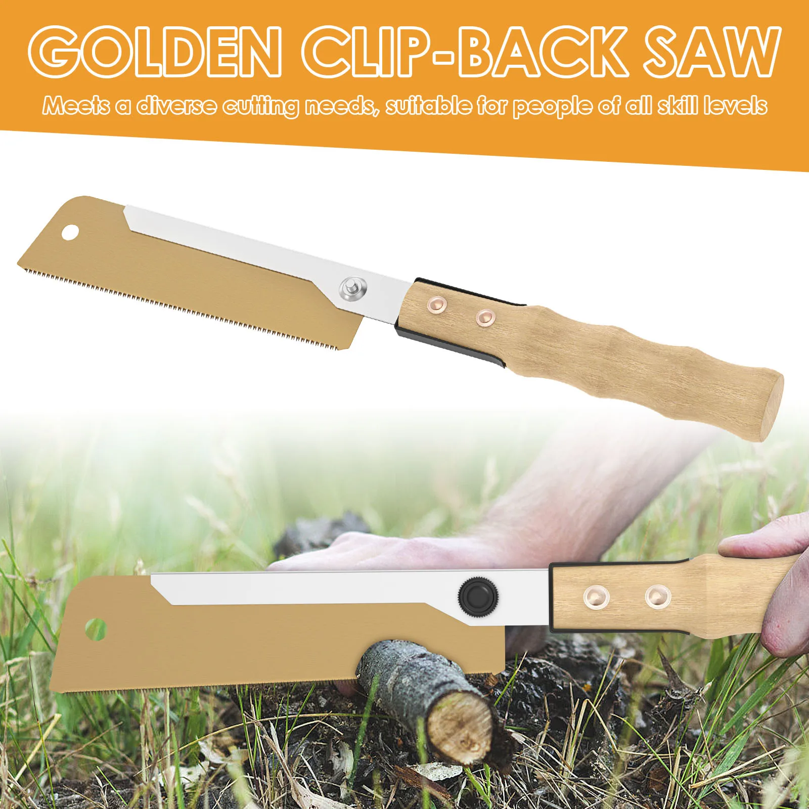 7/10 Inch SK5 Blade Hand Saw Japanese Pull Saw 3 Side Grinding Teeth High Carbon Steel Sawblade Woodworking Efficient Cutting