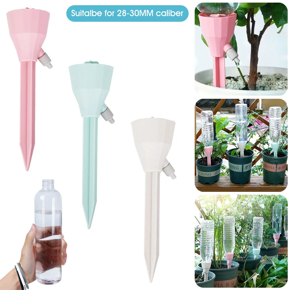 3Pcs Adjustable Drip Irrigation System Automatic Self Watering Spikes