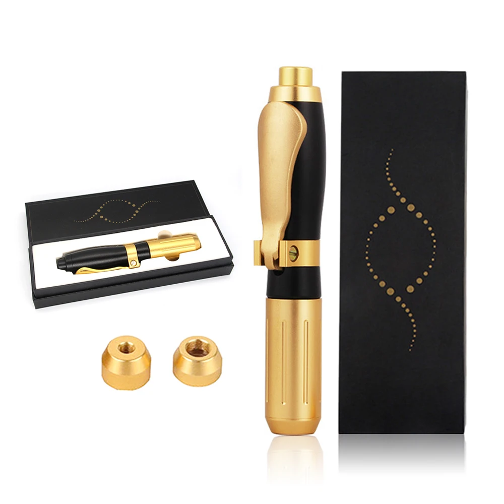2 in1 Adjustable Pressure Pen Hyaluron Acid Pen Reduce Blemishes Wrinkles Thickening Lips Hyaluronic Acid Syringe Atomizer