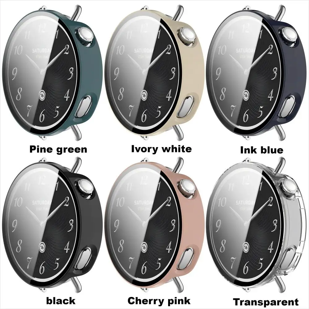 Premium Tempered Glass Protective Case for 41mm Smartwatch Screen