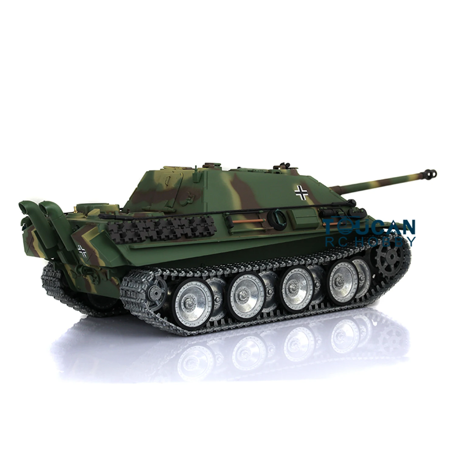 HENG LONG 1/16 7.0 Customized Jadpanther RTR RC Tank 3869 FPV Metal Tracks Wheels Remoted Panzer Car TH17442-SMT4 4