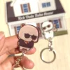 Bubu Dudu Wall Key Holder Cute Keychains Hanger Baby Yier Bear Panda Keyring for Accessories Bag Key Chain Fans Couple Gifts 6
