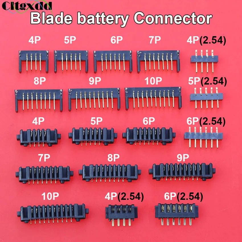 1PCS 4/5/6/7/8/9/10Pin Laptop Battery Connector Pitch 2.0mm 2.54mm