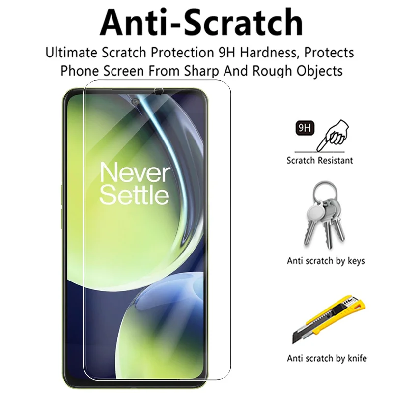 6-in-1 Tempered Glass and Case with Camera Protector