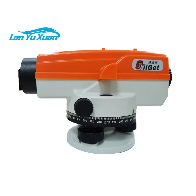 

Installation of 32 times Tegaide level on construction site, outdoor leveling instrument, automatic leveling