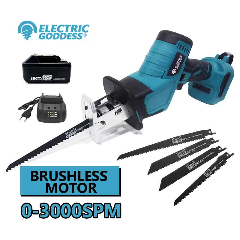 Makita DJR187Z 18V Reciprozaag excl. accu's en lader koolborstelloos