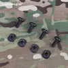 Emersongear Tactical MICH Helmet Screw 4 PCS/Set Protective Gear Parts Cycling Airsoft Hiking Hunting Outdoor Combat Sports BK 1