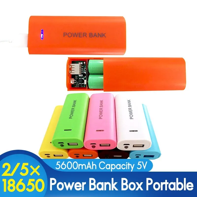 Charge 18650 Battery Usb 5600mah 2x 18650 Usb Battery 18650 Battery