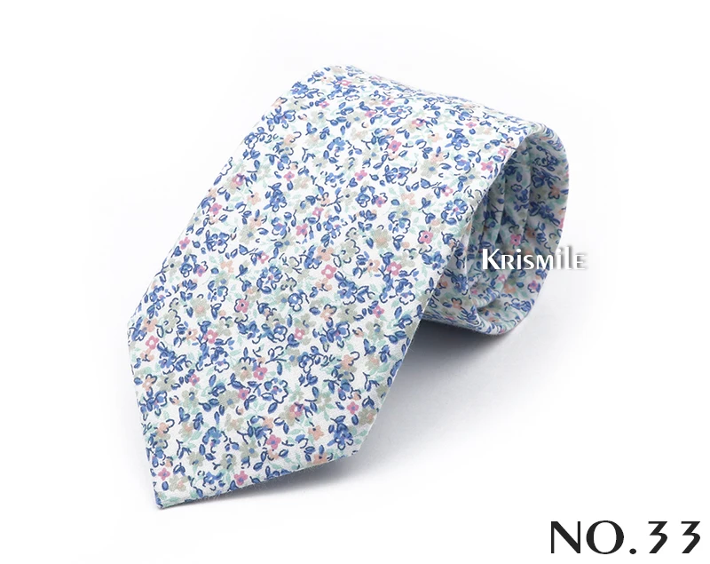 47 Styles Floral Ties For Men Women Elegant Beautiful Flower Printed Necktie Narrow Skinny Cravat Fit Wedding Party Workplace