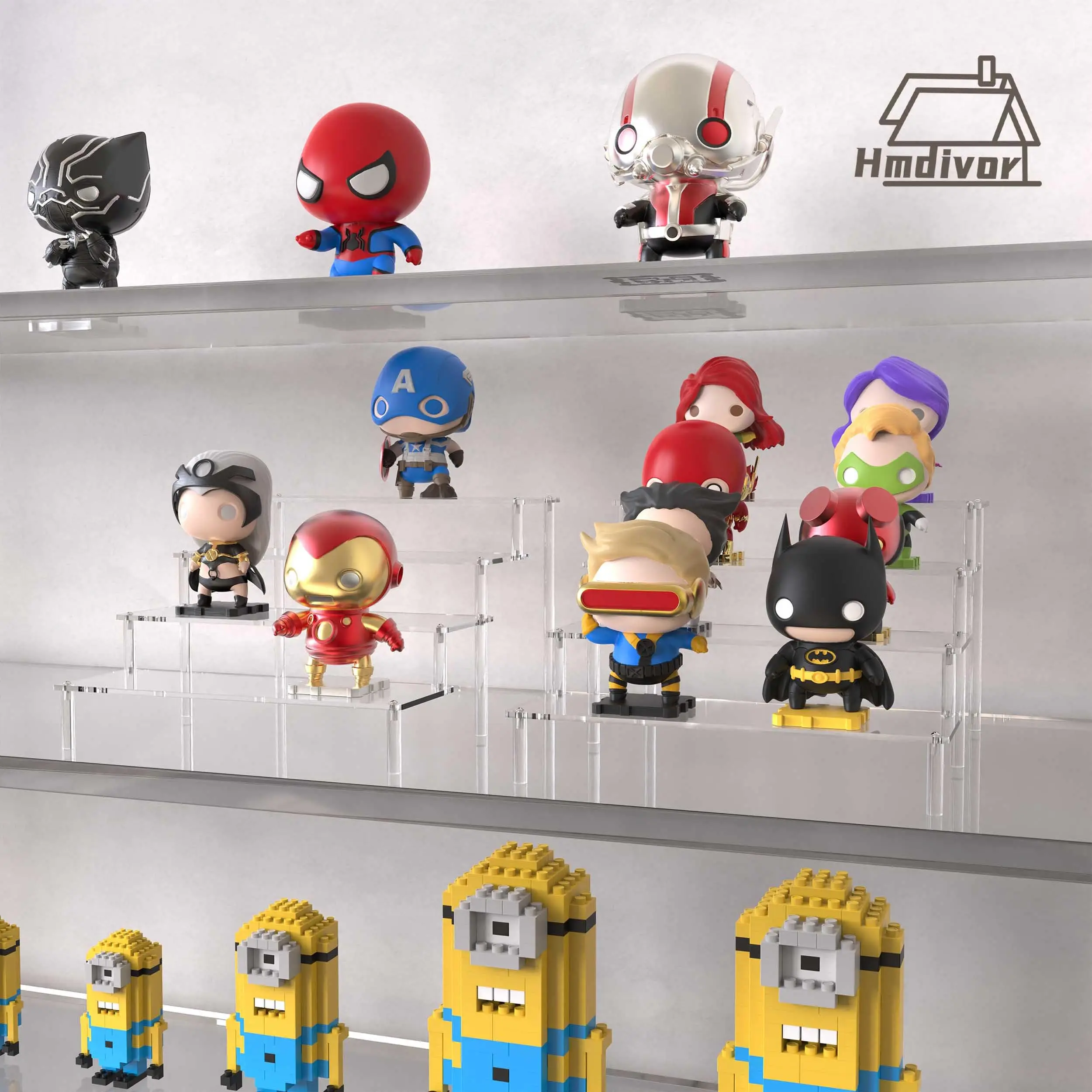 Acryl-Ständer 2-5 Ebenen - Vielseitiger Präsentationsständer Für Cupcakes, Parfum & Sammelstücke