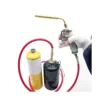Professional Dual Switch Torch Brazing Torch of Propane Gas 1.6M Hose Ignition Gas Flame Soldering Tool for BBQ Heating 1