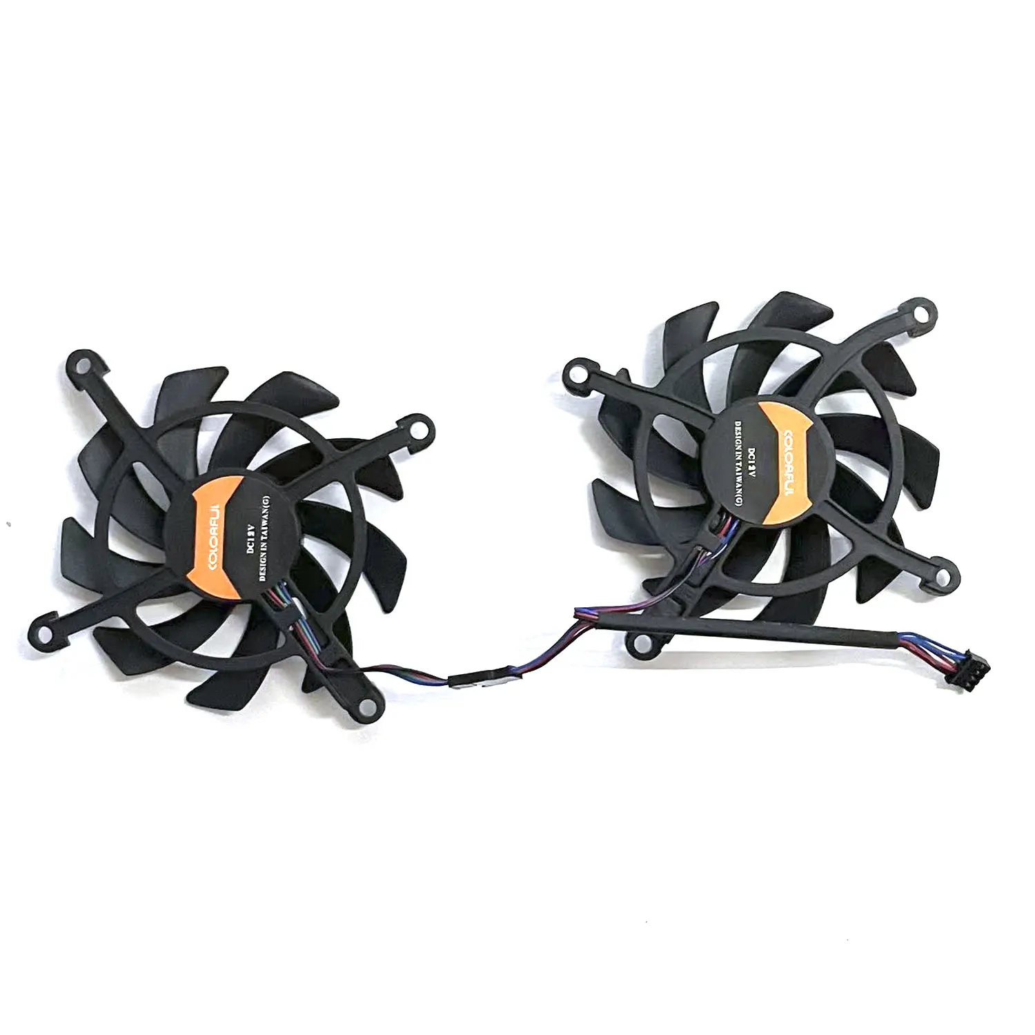 Tomahawk, Ventilador colorido, 4Pin, 85mm, GTX 1650 1660 1660Ti, Novo