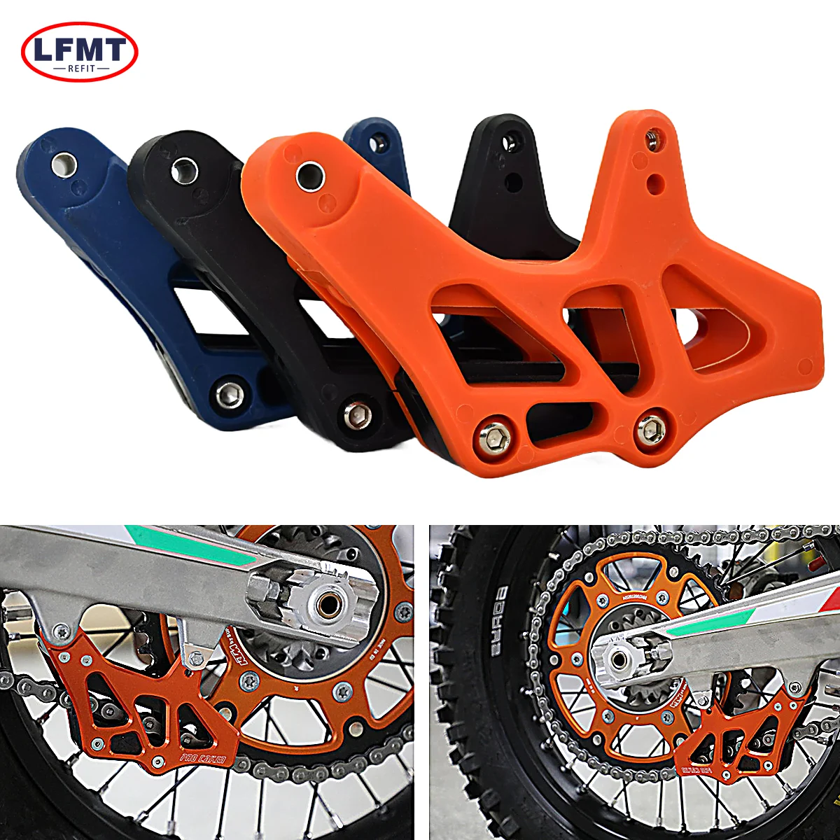 

Motocross Chain Guide Guard For KTM EXC EXCF SX SXF XCF XCFW Husqvarna TC TE FE 125-501 FREERIDE 250R 350 SMC R ABS 2008-2021