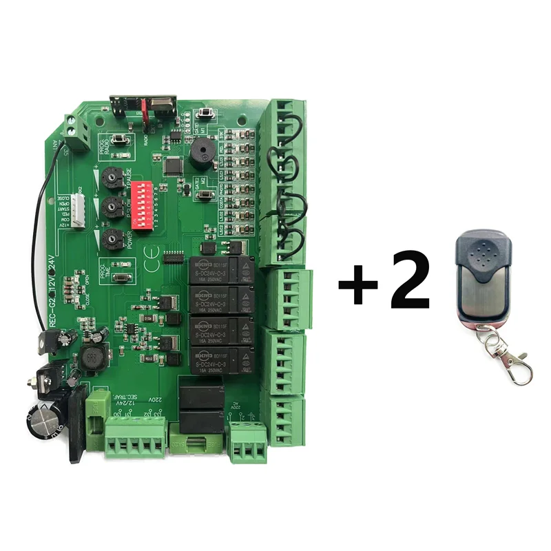with 2 remote