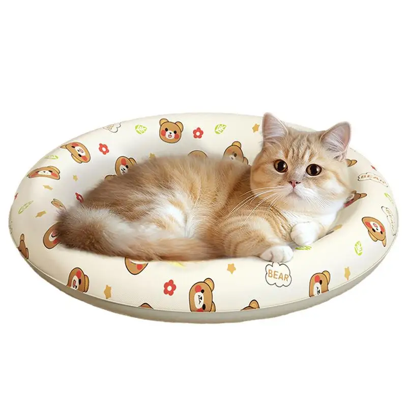 

Pet Cooling Mat Dog Cooling Bed Mat Breathable Cat Bed Cushion Ice Pad Summer Cooling Pet For Cats Small Medium Dogs