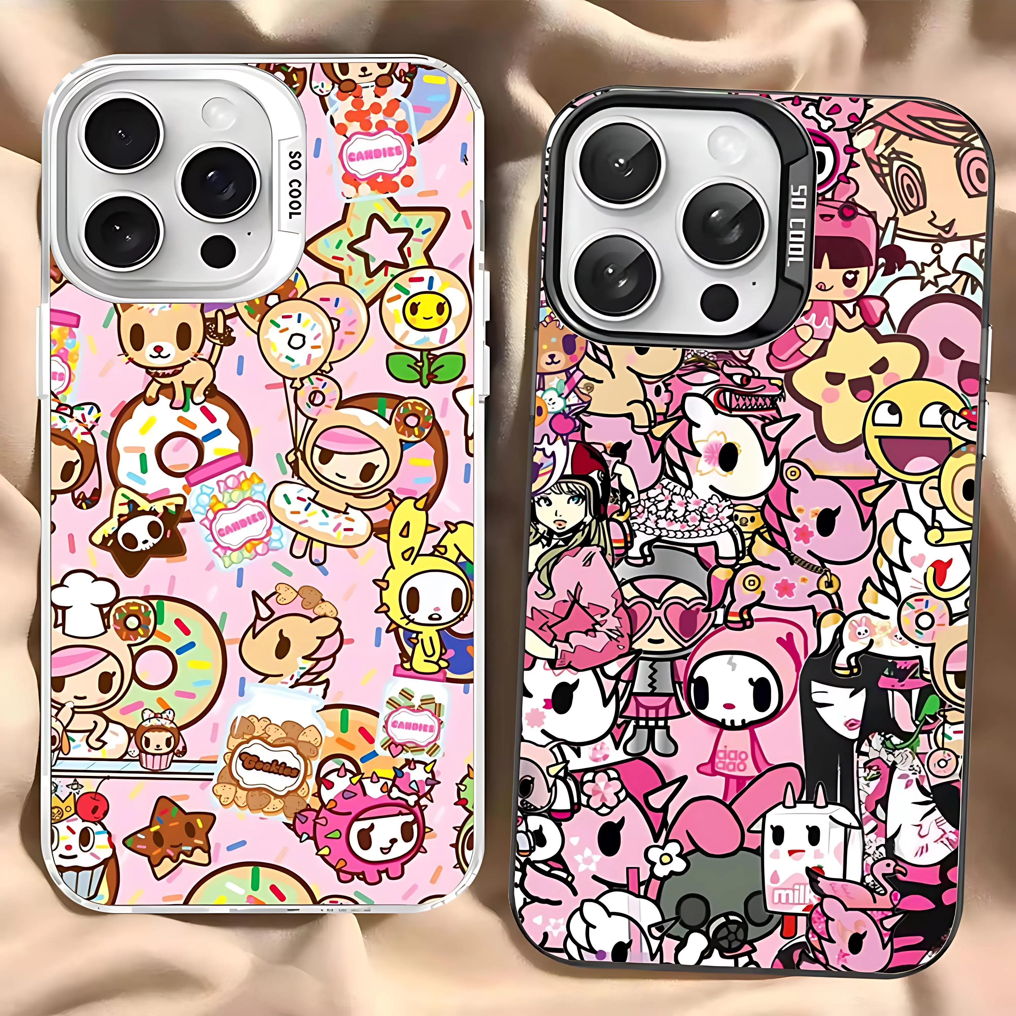 Tokidoki Anime Anti-Fall Matte Back Phone Case