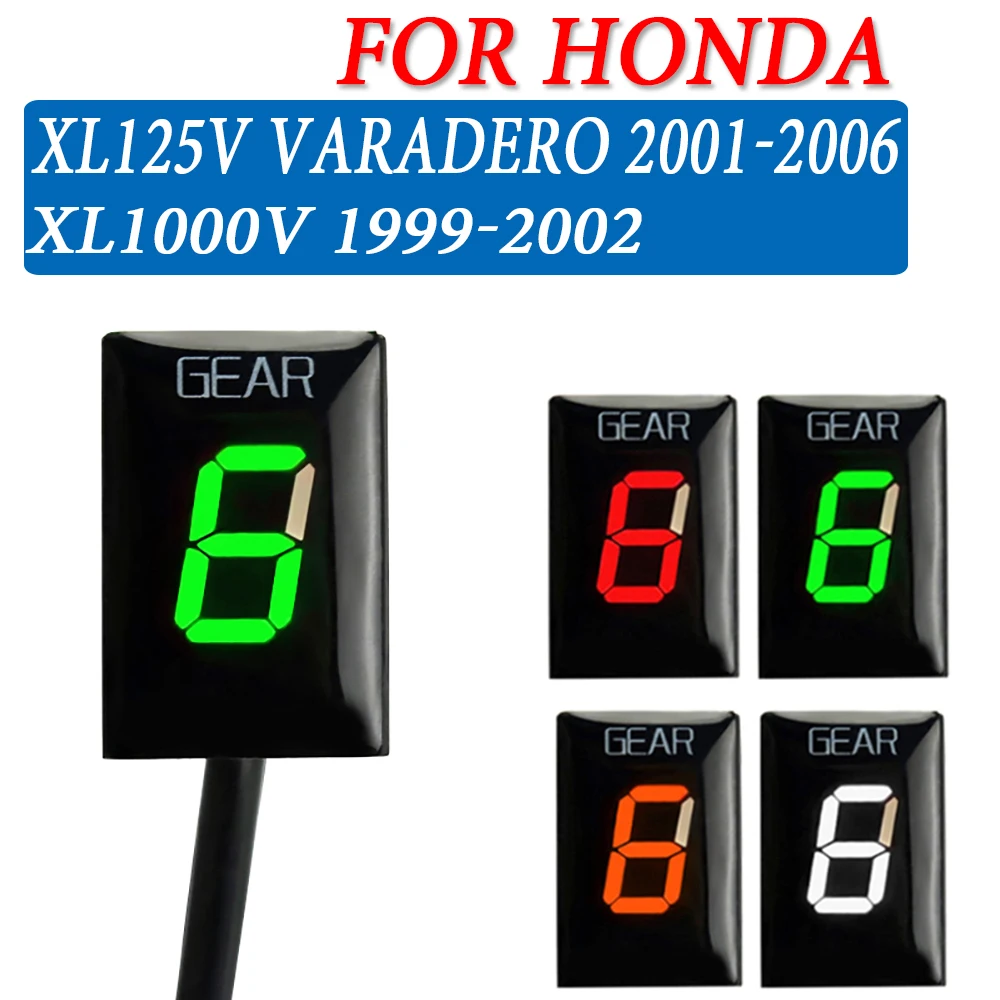 Motorcycles Gear Indicator Speed Display 1-6 For HONDA Varadero XL125V XL 125 V 2001 - 2006 2005 2004 2003 2002