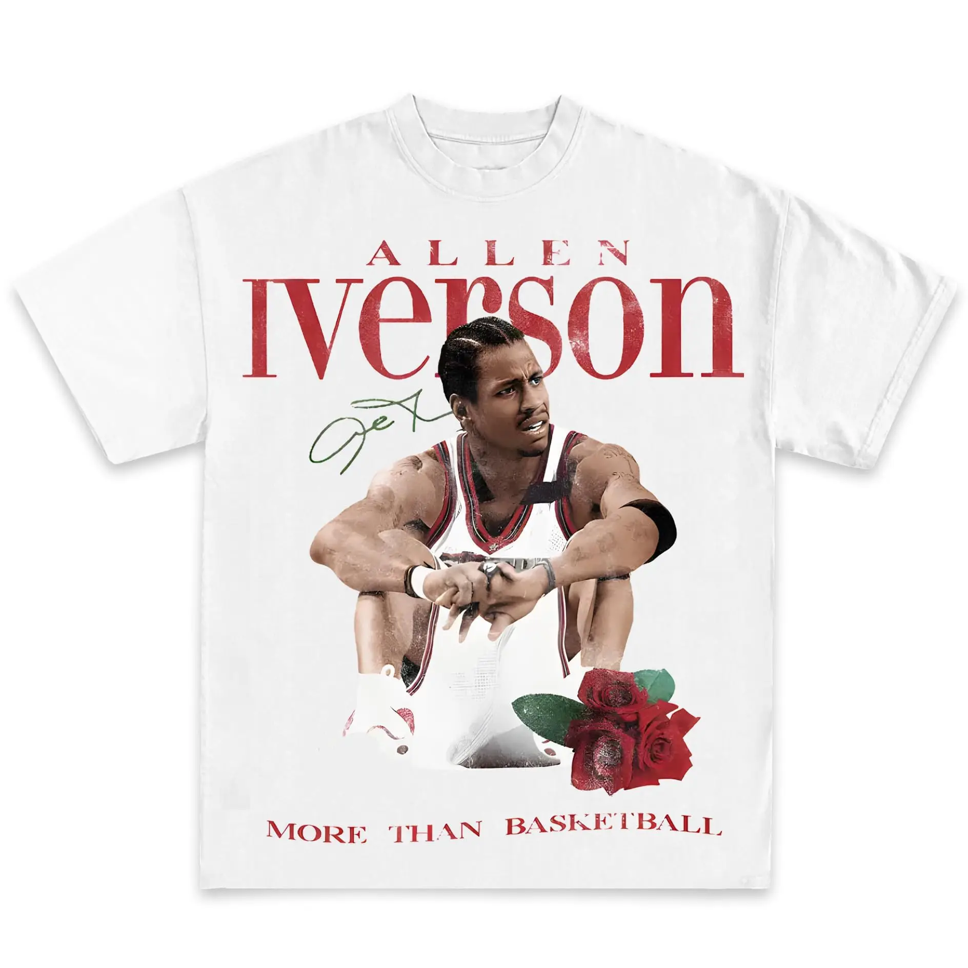 Pop Culture Vintage Graphic T-Shirt Collection American Rap Basketball Streetwear Hip-Hop Y2K Premium Qua Men Clothing Short view 3