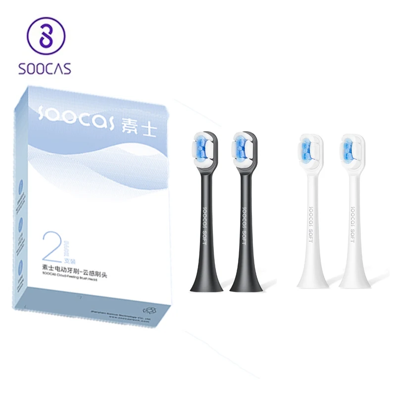 Original SOOCAS Sonic Electric Toothbrush Heads Replacement SOOCAS X1 X3 X3U X5 teeth brush replacement heads