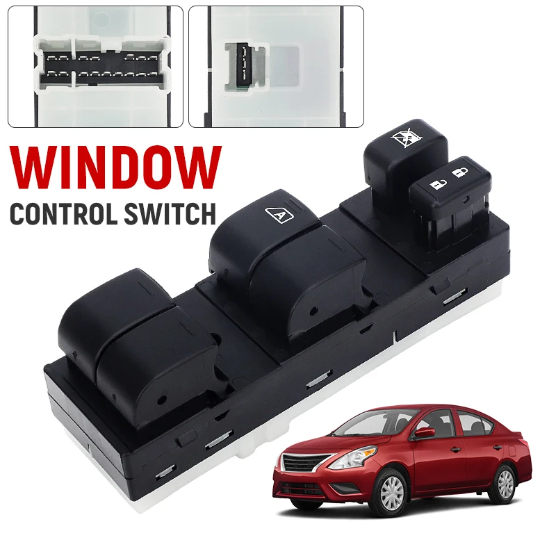 254013AA1B Power Window Master Switch Button 25401-3AA1B For Nissan Versa 2012 2013 2014 2015-2020 HR16DE 25401-3AA2B 1S14439