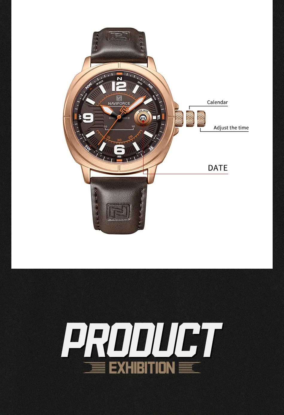 NAVIFORCE 8078 Watch for Men