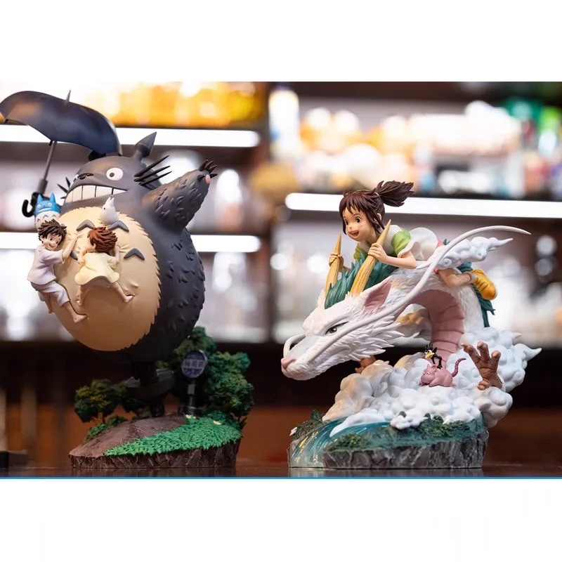 Customizable Anime Figure Collectible - Ogino Chihiro and Nigihayami Kohakunushi PVC Action Doll Gift